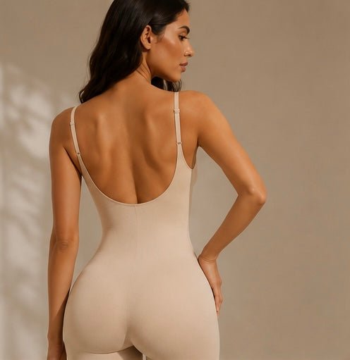 Body gainant dos nu femme nude maintien des hanches short invisible - BODY PARIS
