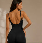 Body gainant dos nu femme noir ventre plat short sculptant - BODY PARIS